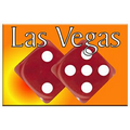 Las Vegas Dice Photo Hand Mirror (2" x 3")